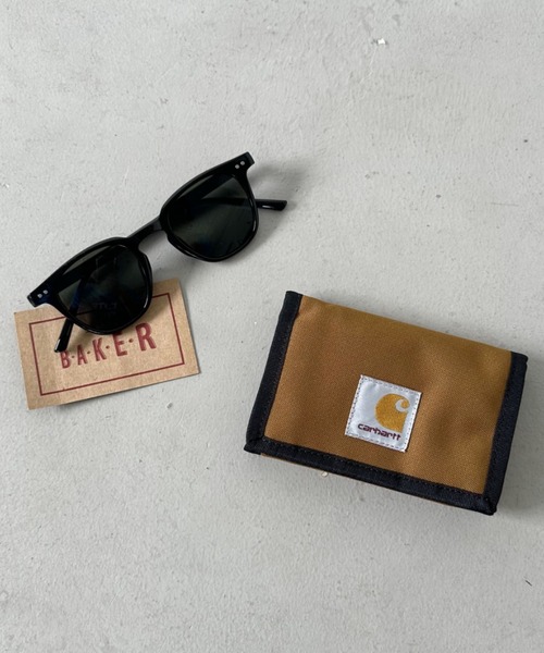 Carhartt WIP(カーハートダブリューアイピー)の「Carhartt WIP(カーハート ダブリューアイピー)/ミニウォレット ミニ財布 ベルクロ/ALEC WALLET(財布・メンズ・パープル/ブラウン/ブラック・FREE)」の13枚目の写真