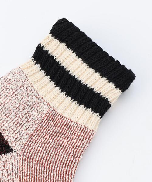 coen（コーエン）の「【お得な3足セット】クォーターハードパイルラインソックス（ソックス/靴下・メンズ・その他1・FREE）」の2枚目の写真