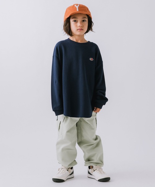 BAYFLOW(ベイフロー)の「ワイドカーゴパンツ(KIDS)(カーゴパンツ・キッズ・ライトグレー/ブラック/カーキ・110cm/140cm/130cm/120cm)」の11枚目の写真