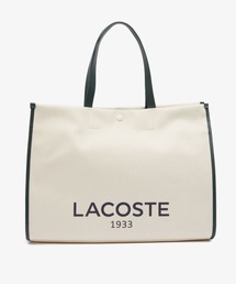 LACOSTE | ヘリテージキャンバス テニススタイルトートバッグ(トートバッグ)
