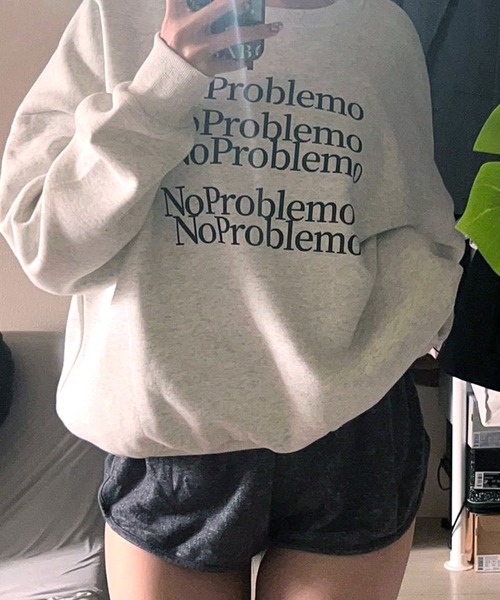 Chick（チック）の「レターロゴクルーネックスウェット（スウェット・レディース・ブラック/グレー・FREE）」の16枚目の写真