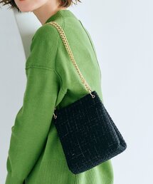 grove | ツイードチェーンミニショルダー(ショルダーバッグ)