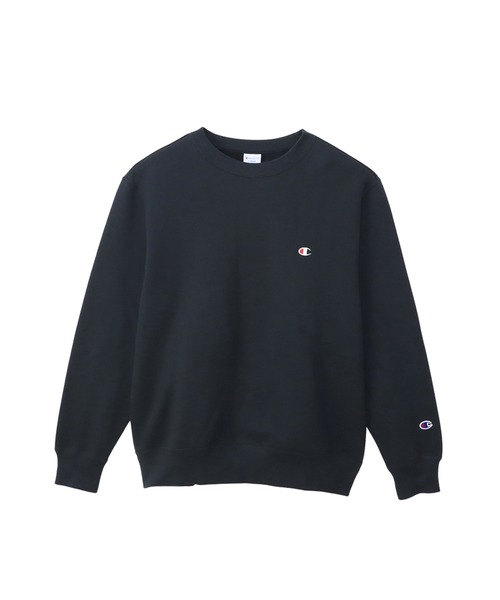 Champion プリンストン スウェット ブラック Champion/チャンピオン】メンズ ベーシック クルーネック