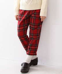 BEAMS BOY | BEAMS BOY / タータン ペグトップ パンツ(その他パンツ)