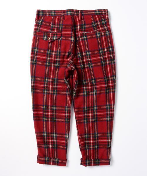 BEAMS BOY（ビームスボーイ）の「BEAMS BOY / タータン ペグトップ パンツ（その他パンツ・レディース・レッド/ネイビー・0/1）」の13枚目の写真
