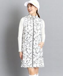 adabat | 【撥水／保温性／制電性】フェザープリント 防寒ワンピース(ワンピース)
