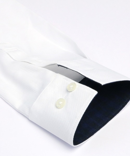 TOKYO SHIRTS（トウキョウシャツ）の「形態安定ノーアイロン レギュラー 長袖ビジネスワイシャツ（ビジネスシャツ・レディース・ホワイト・M/XL/L/LL/XS/S）」の4枚目の写真