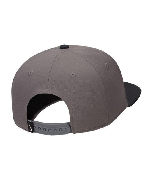 NIKE（ナイキ）の「NIKE/ナイキ キャップ Dri-FIT プロ FLTV FB5380-010（キャップ・メンズ・ブラック/チャコールグレー×ブラック・M/L）」の6枚目の写真