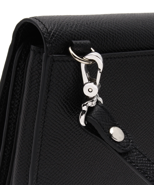 russet for traveller（ラシット　フォー トラベラー）の「レザーショルダーバッグ【Shoulder】（ショルダーバッグ・レディース・ブラック・FREE）」の12枚目の写真