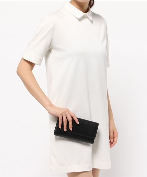 russet for traveller（ラシット　フォー トラベラー）の「レザーショルダーバッグ【Shoulder】（ショルダーバッグ・レディース・ブラック・FREE）」の2枚目の写真