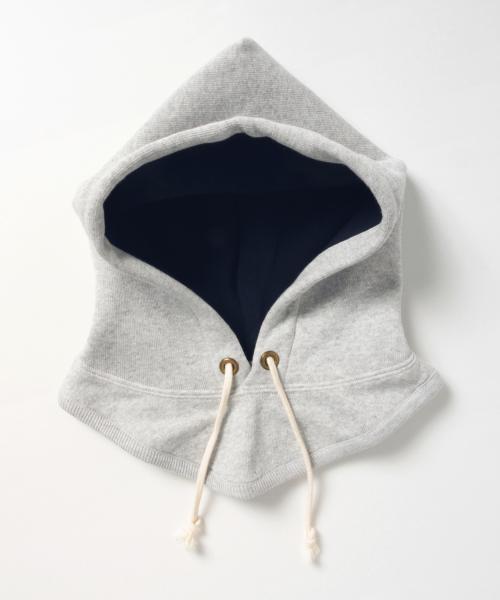 BEAMS（ビームス）の「CHAMPION×BEAMS / 別注 フード型 リバーシブル スヌード（ストール/ショール・メンズ・ブラック/グレー・ONE SIZE）」の17枚目の写真