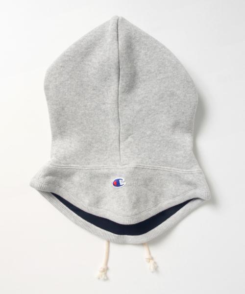 BEAMS（ビームス）の「CHAMPION×BEAMS / 別注 フード型 リバーシブル スヌード（ストール/ショール・メンズ・ブラック/グレー・ONE SIZE）」の9枚目の写真