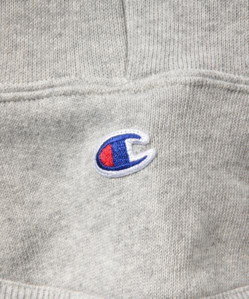 BEAMS（ビームス）の「CHAMPION×BEAMS / 別注 フード型 リバーシブル スヌード（ストール/ショール・メンズ・ブラック/グレー・ONE SIZE）」の10枚目の写真