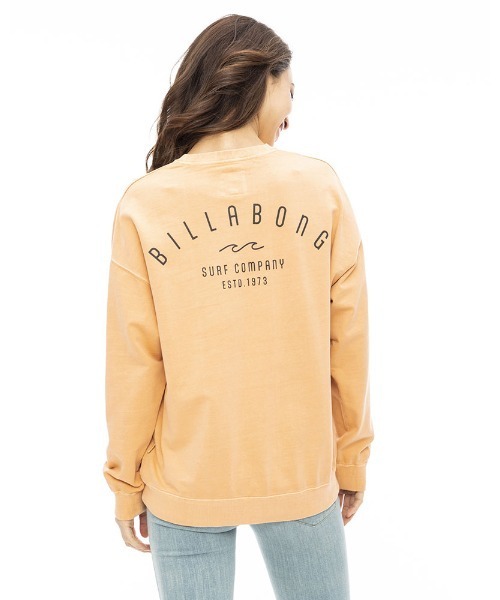 BILLABONG(ビラボン)の「BILLABONG レディース ARCH CLEAN LOGO LIGHT SWEAT CREW トレーナー 【2023年秋冬モデル】/ビラボンスウェットトレーナー(スウェット・レディース・スミクロ/オフホワイト/ブルー/オレンジ・MEDIUM/LARGE)」の20枚目の写真