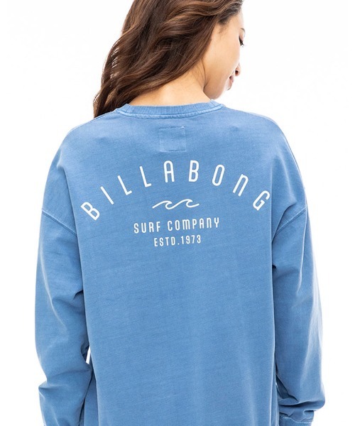BILLABONG(ビラボン)の「BILLABONG レディース ARCH CLEAN LOGO LIGHT SWEAT CREW トレーナー 【2023年秋冬モデル】/ビラボンスウェットトレーナー(スウェット・レディース・スミクロ/オフホワイト/ブルー/オレンジ・MEDIUM/LARGE)」の15枚目の写真
