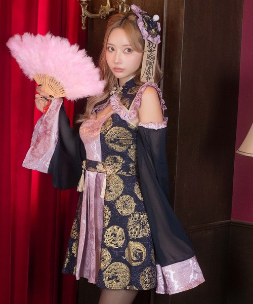 Tika（ティカ）の「コスプレ チャイナ かわいい キョンシー 長袖 肩