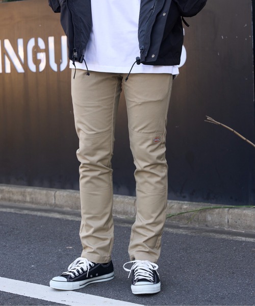 Dickies(ディッキーズ)の「【Dickies/ディッキーズ】スキニーフィットダブルニー ワークパンツ WP811(チノパンツ・メンズ・チャコール/ブラック/ベージュ・30inch/32inch)」の13枚目の写真