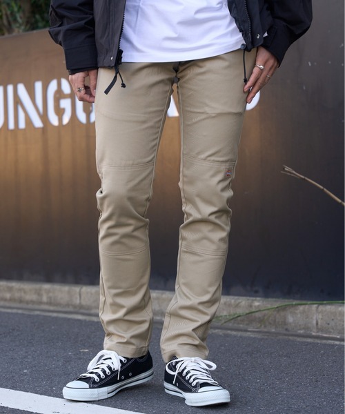 Dickies(ディッキーズ)の「【Dickies/ディッキーズ】スキニーフィットダブルニー ワークパンツ WP811(チノパンツ・メンズ・チャコール/ブラック/ベージュ・30inch/32inch)」の14枚目の写真