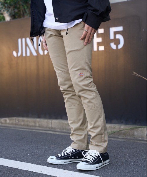 Dickies(ディッキーズ)の「【Dickies/ディッキーズ】スキニーフィットダブルニー ワークパンツ WP811(チノパンツ・メンズ・チャコール/ブラック/ベージュ・30inch/32inch)」の15枚目の写真