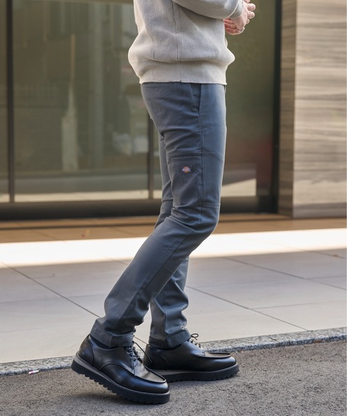 Dickies(ディッキーズ)の「【Dickies/ディッキーズ】スキニーフィットダブルニー ワークパンツ WP811(チノパンツ・メンズ・チャコール/ブラック/ベージュ・30inch/32inch)」の5枚目の写真