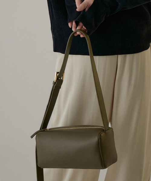 【雑誌掲載】【追加】レザーボックスショルダーバッグ