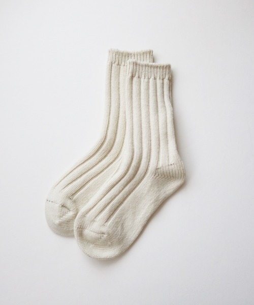 TAWARA（タワラ）の「【1P】メリノウール96% めちゃぬくソックス（ソックス/靴下・レディース・ターコイズブルー/レンガ/イエロー/ピンク/グリーン/アイボリー・S）」の14枚目の写真