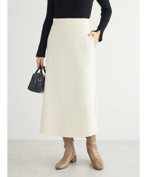 Green　Parks（グリーンパークス）の「あったからくスレスカート（スカート・レディース・アイボリー/ブラック/グレー/パープル・FREE）」の21枚目の写真