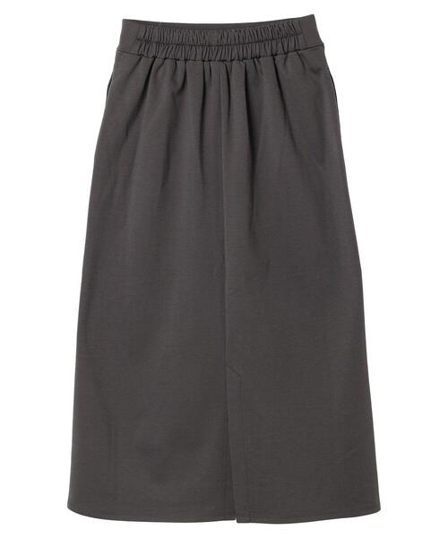 Green　Parks（グリーンパークス）の「あったからくスレスカート（スカート・レディース・アイボリー/ブラック/グレー/パープル・FREE）」の9枚目の写真