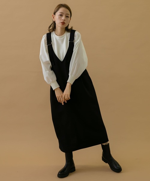URBAN RESEARCH Sonny Label(アーバンリサーチサニーレーベル)の「裏起毛コンビスウェットプルオーバー(スウェット・レディース・オフホワイト/グレー/ブラック・FREE)」の11枚目の写真