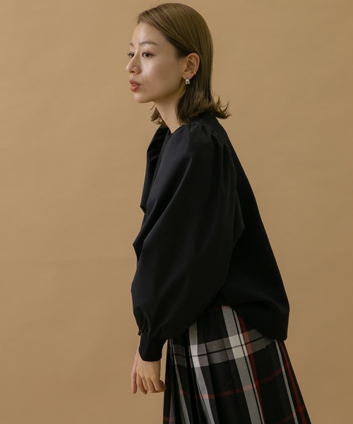 URBAN RESEARCH Sonny Label(アーバンリサーチサニーレーベル)の「裏起毛コンビスウェットプルオーバー(スウェット・レディース・オフホワイト/グレー/ブラック・FREE)」の16枚目の写真
