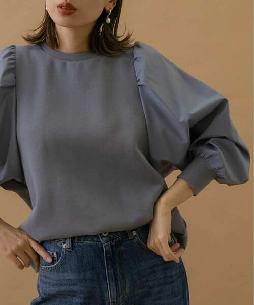 URBAN RESEARCH Sonny Label(アーバンリサーチサニーレーベル)の「裏起毛コンビスウェットプルオーバー(スウェット・レディース・オフホワイト/グレー/ブラック・FREE)」の22枚目の写真