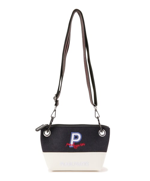 ★PEARLY GATES／パーリーゲイツ★カレッジワッペンマルチポーチ★ PEARLY GATES（パーリーゲイツ）の「【PEARLY GATES】カレッジ