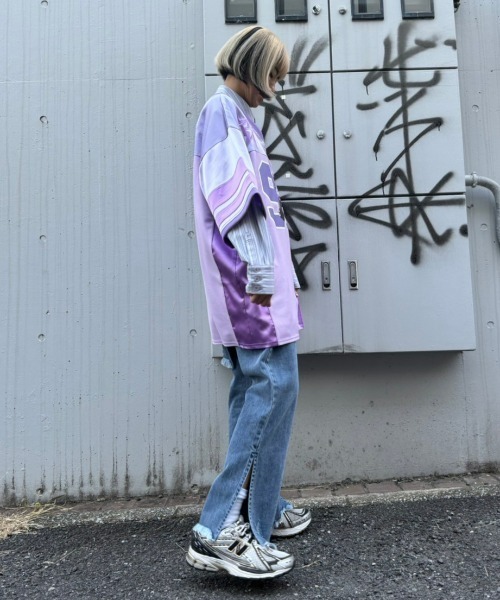 Candy Stripper（キャンディストリッパー）の「CHAOS KITTEN NUMBERING トップス（その他トップス・レディース・ラベンダー/グレー/ブラック・2）」の12枚目の写真