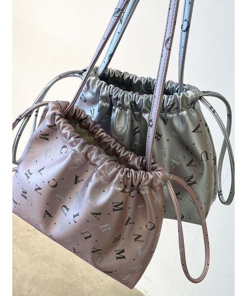 CALNAMUR（カルナムール）の「CLNMハートドロストバッグ（ショルダーバッグ・レディース・ピンク/シルバー・FREE）」の15枚目の写真