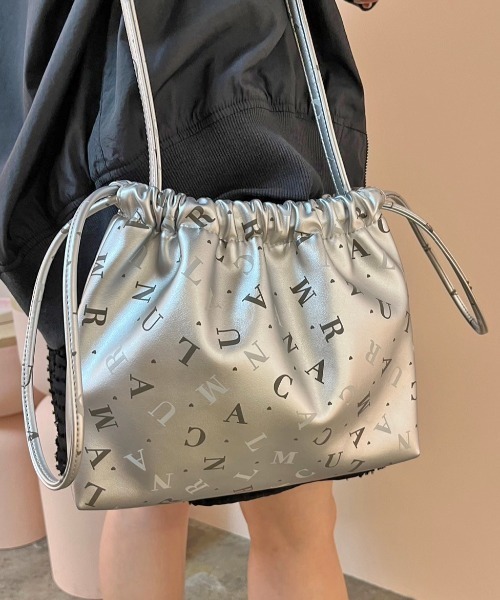 CALNAMUR（カルナムール）の「CLNMハートドロストバッグ（ショルダーバッグ・レディース・ピンク/シルバー・FREE）」の20枚目の写真