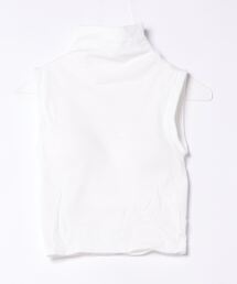 STYLEBLOCK | パッド付リブノースリーブトップス(Tシャツ/カットソー)