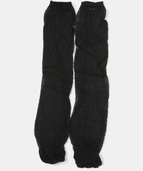 FOREVER 21（フォーエバー トゥエンティーワン）の「シアーリブレッグウォーマー（レッグウォーマー・レディース・ホワイト/ブラック/グレー・FREE）」の2枚目の写真