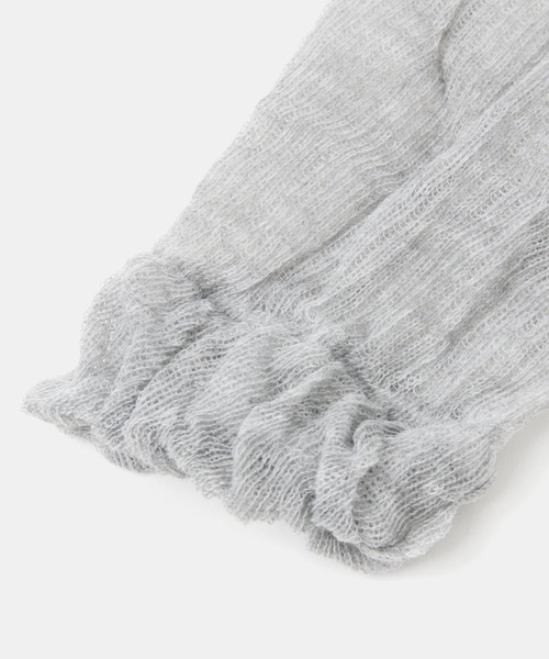 FOREVER 21（フォーエバー トゥエンティーワン）の「シアーリブレッグウォーマー（レッグウォーマー・レディース・ホワイト/ブラック/グレー・FREE）」の10枚目の写真