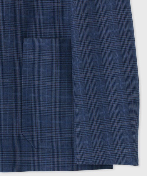 ポールスミス　ネイビー チェック柄 ブルゾン Paul Smith ポールスミス 19AW 先染めチェックブルゾン ネイビー