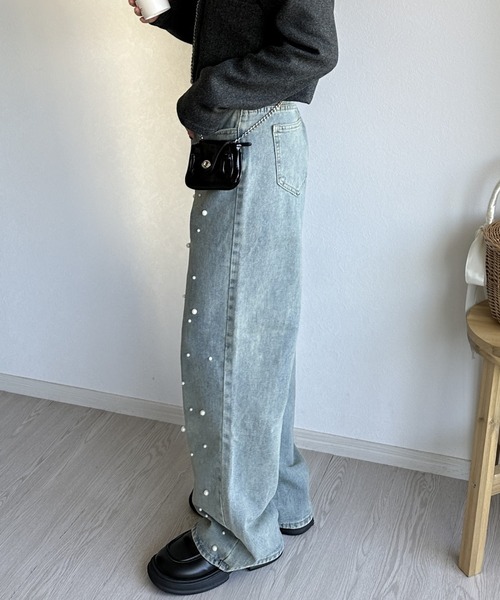 Silly(シリー)の「【コーデのポイントに!】2wayミニショルダーバッグ(ショルダーバッグ・レディース・ブラック/シルバー・FREE)」の20枚目の写真