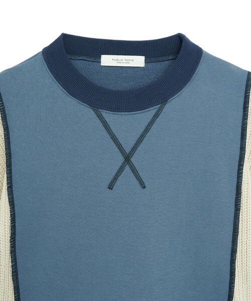 ドッキングアウトニットスウェット（スウェット）｜PUBLIC TOKYO