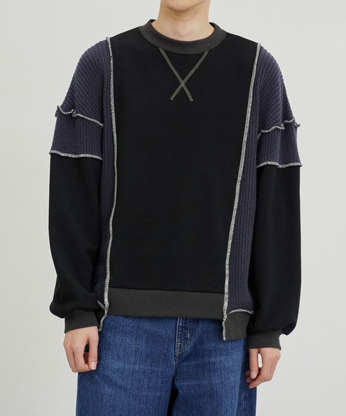 PUBLIC TOKYO 　パブリックトウキョウ　ネイビー トレーナー 03 PUBLIC TOKYO パブリックトウキョウ ネイビー トレーナー 03 PUBLIC