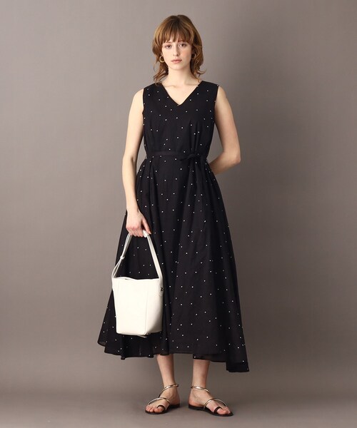 DRESSTERIOR ドレステリア　ドット刺繍ボリュームワンピース　新品 DRESSTERIOR（ドレステリア）の「【大人フェミニン/前後2WAY