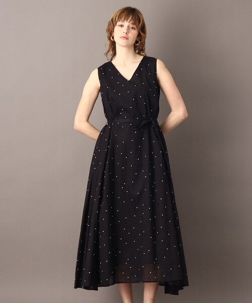 DRESSTERIOR ドレステリア　ドット刺繍ボリュームワンピース　新品 DRESSTERIOR（ドレステリア）の「【大人フェミニン/前後2WAY