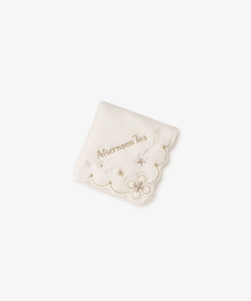 フラワージュエリーミニミニタオル（ハンカチ/ハンドタオル