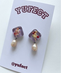 【Yu】【it】【yufect】 レトロパールピアス