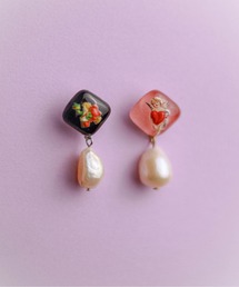 【Yu】【it】【yufect】 レトロパールピアス