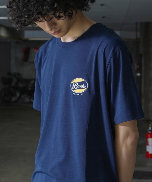 DESIGN TEE/BANKS(バンクス)ヴィンテージブランドロゴプリントスタンダードフィット半袖カットソー(Tシャツ/カットソー)|BANKS(バンクス)