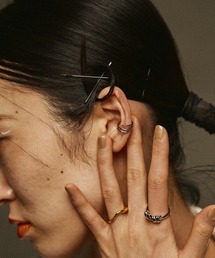 bonu.（ボヌ）の「【silver925】ラインモチーフイヤーカフ（イヤーカフ）」