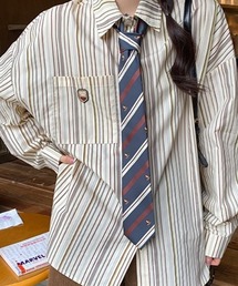 REBALANCE（リバランス）の「レトロ柄 ヴィンテージ風カジュアルネクタイ（ネクタイ）」